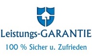 Leistungs Garantie - 100% Sicher und Zufrieden Leistungs Garantie - 100% Sicher und Zufrieden